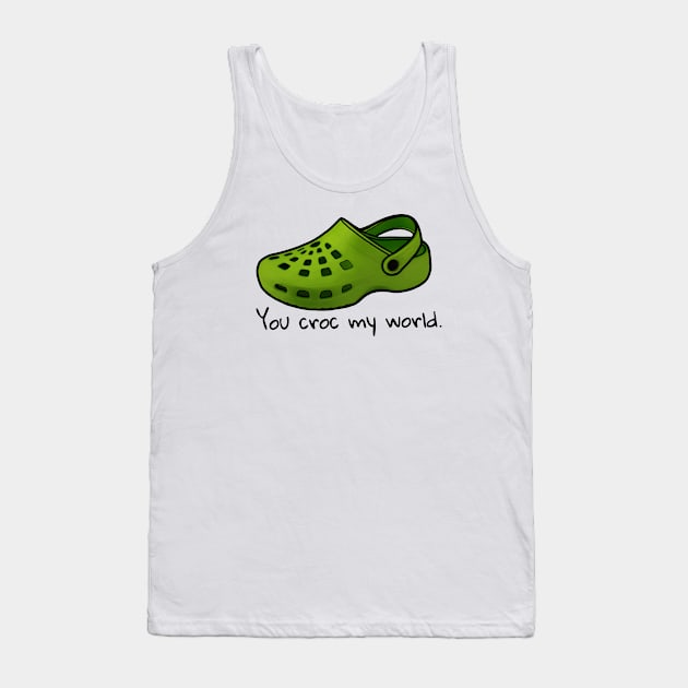 You croc my world 2 Tank Top by Collagedream